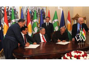 Kurdish parties in N. Iraq ink political, economic deal