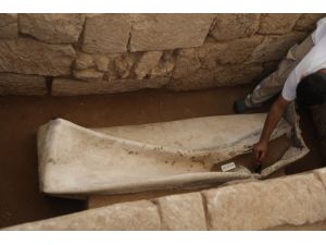 Roman-era sarcophagus uncovered in Gaza