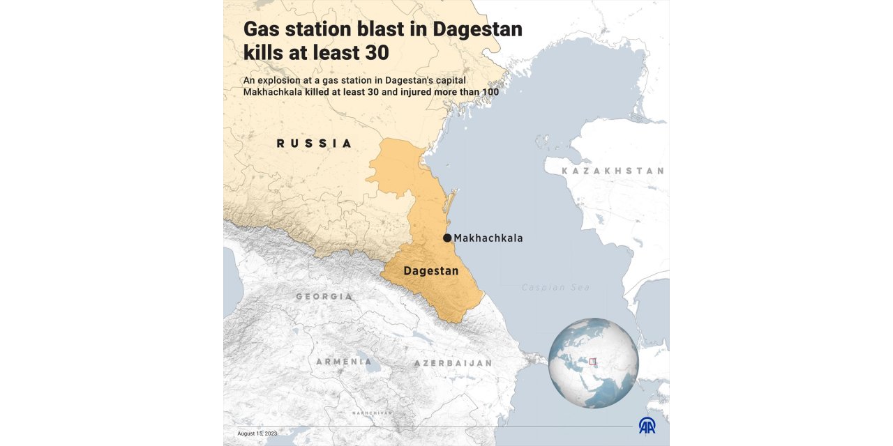 30 dead, 100 injured as gas station explodes in Russia