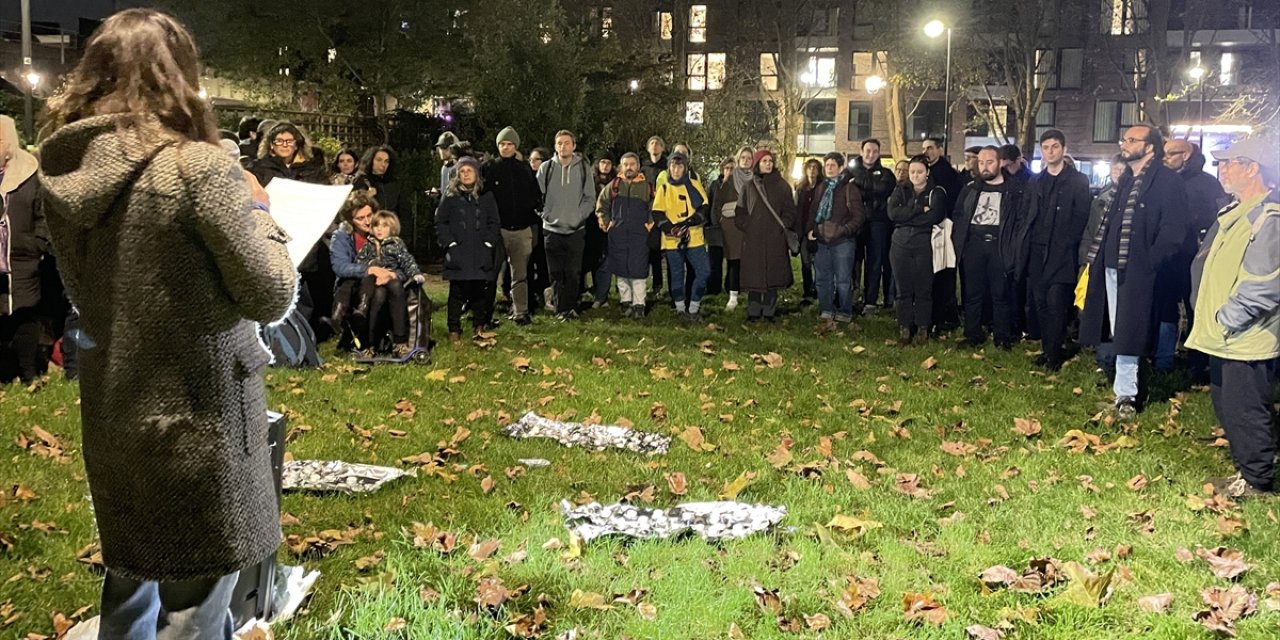 Vigil held in London to commemorate victims killed across Israel, Palestine