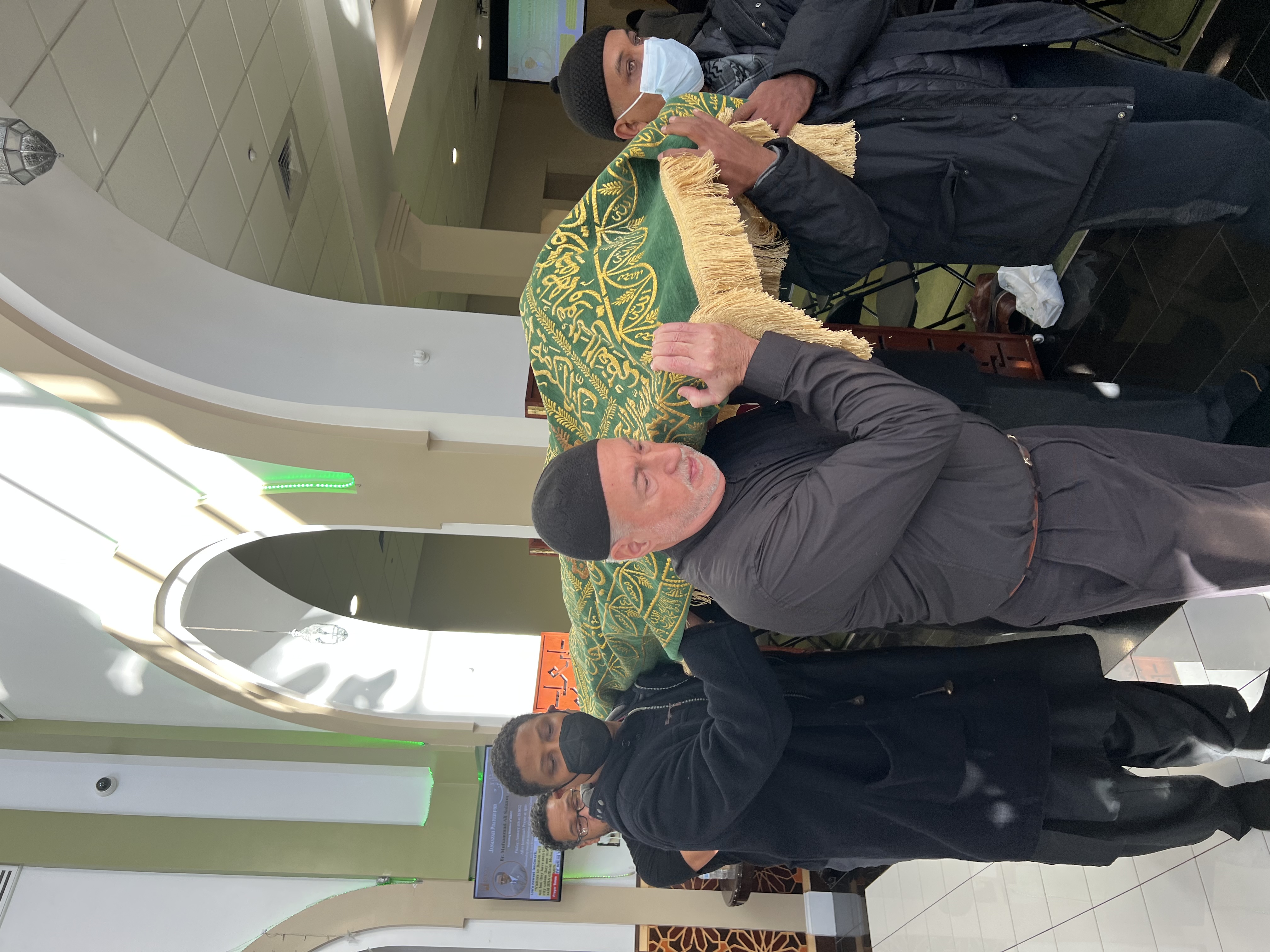 Muhammad Ali-Salaam has been Buried