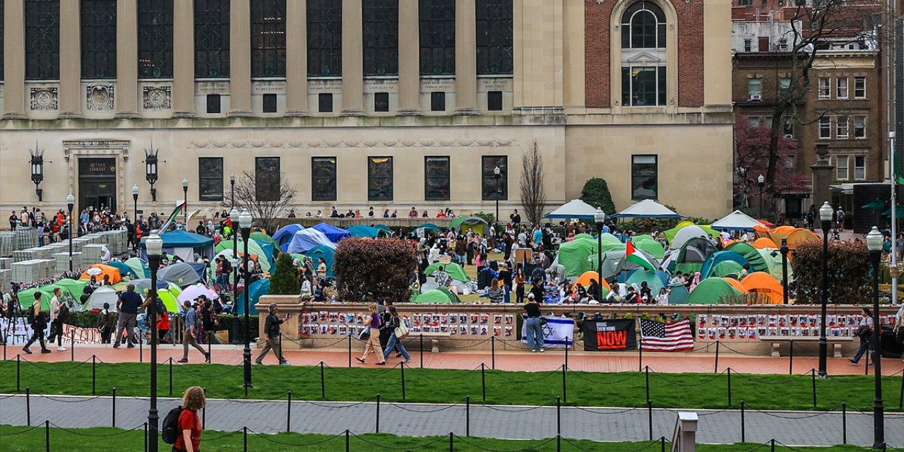 US House Speaker Johnson booed during speech at Columbia University