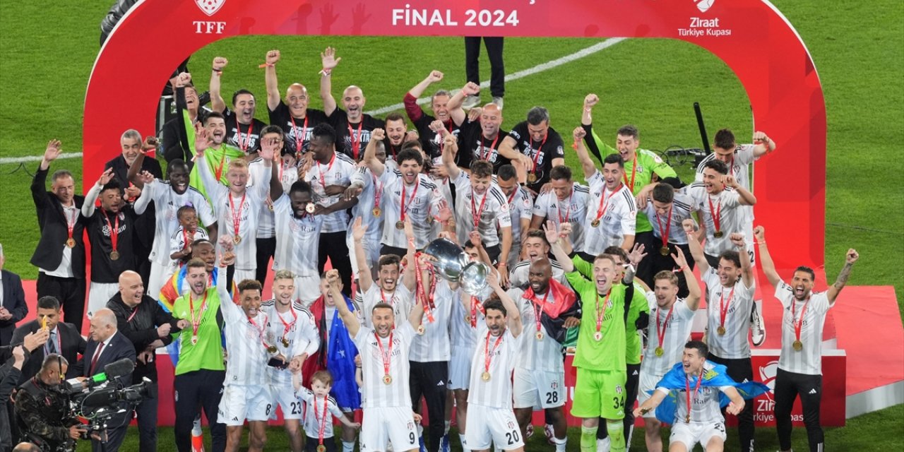 Besiktas win 2024 Turkish Cup after beating Trabzonspor in 5-goal thriller