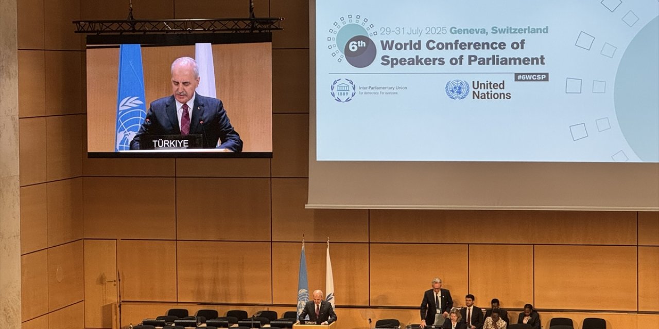 Global community must act against 'genocide in making' in Gaza: Turkish parliament speaker