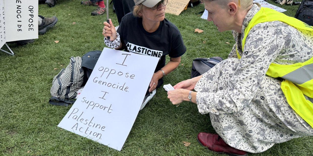 UPDATE - London rally urges government to drop ban on Palestine Action as more than 150 arrested