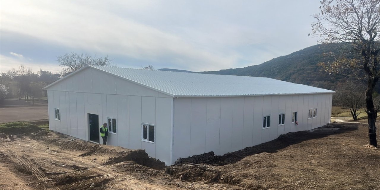 Turkish firm Karmod installs prefabricated structures at mining site in NW Canakkale city