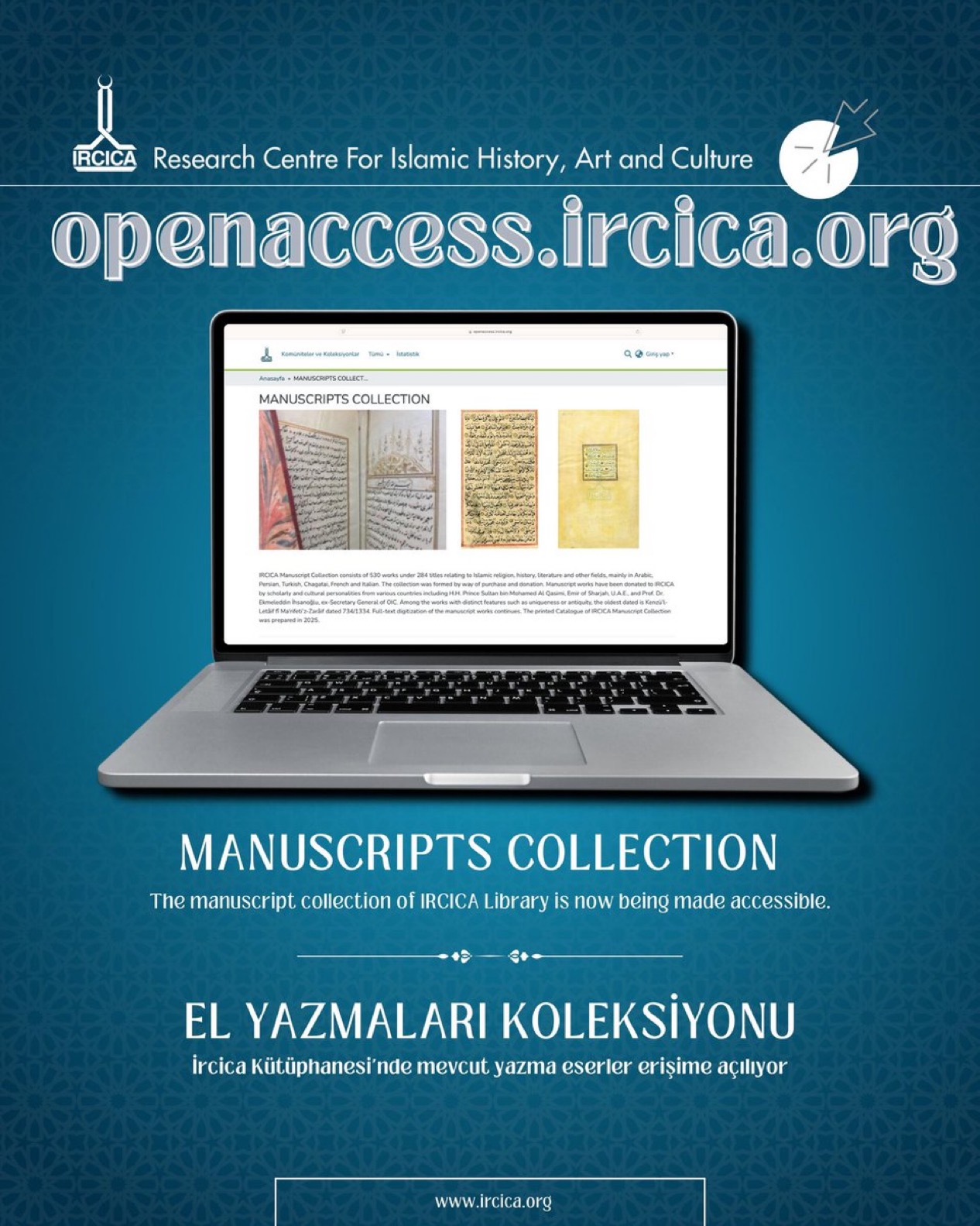 IRCICA OPEN JIANT ANSICLOPEDIAS FOR READERS AN RESERCHEAR