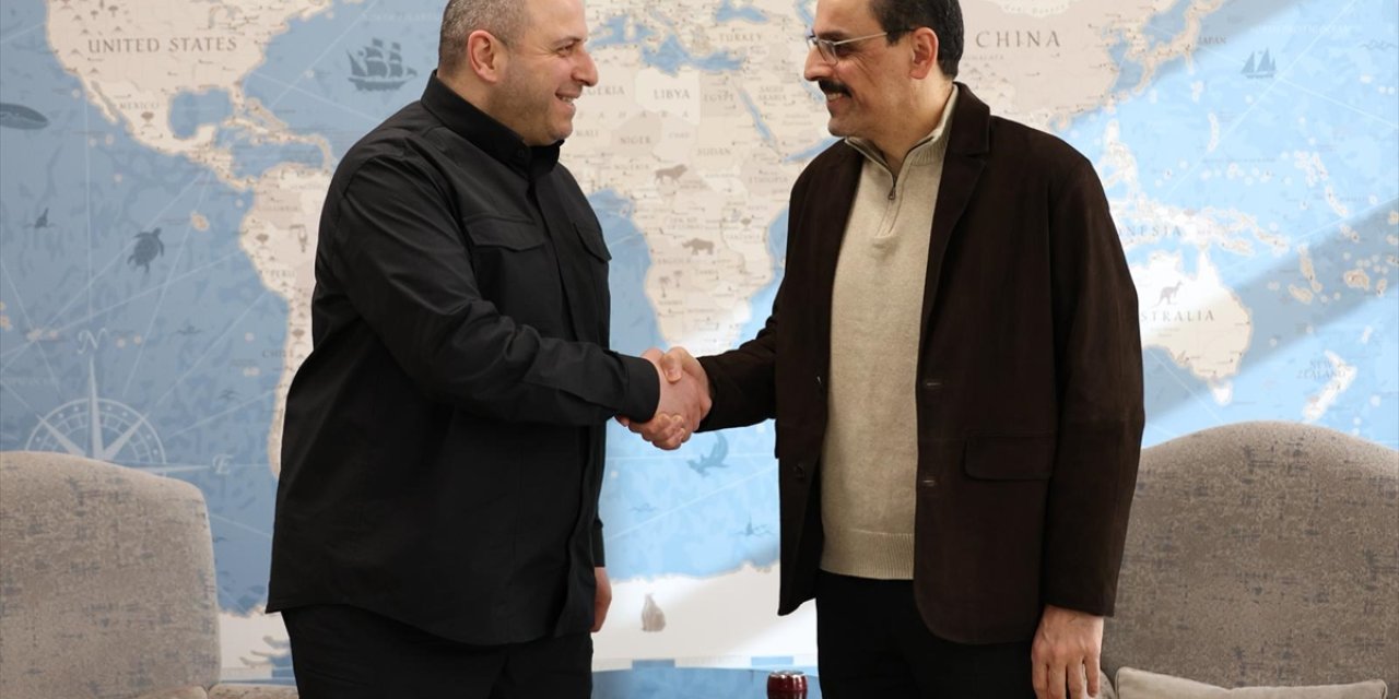 Turkish intelligence chief Kalin holds talks with Ukraine’s Security Council Secretary Umerov