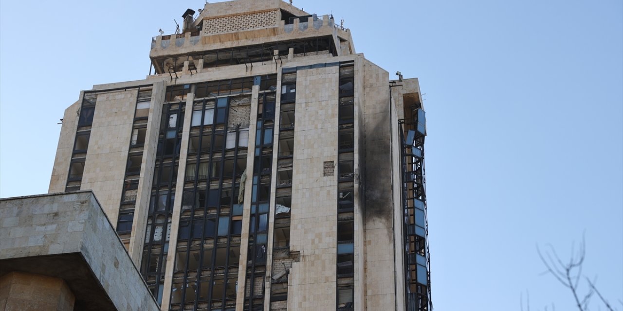 SDF drone targets Syria's Aleppo governorate building