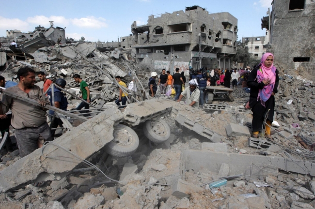 Zakat Foundation rebuild homes in the Gaza Strip