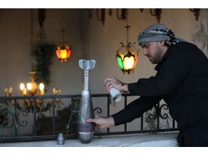 Syrian painter uses shell casings as new art medium