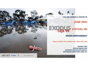 Exodus exhibit to go digital on World Refugee Day