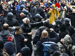 UPDATE 2 - Police break up anti-lockdown protest in Germany