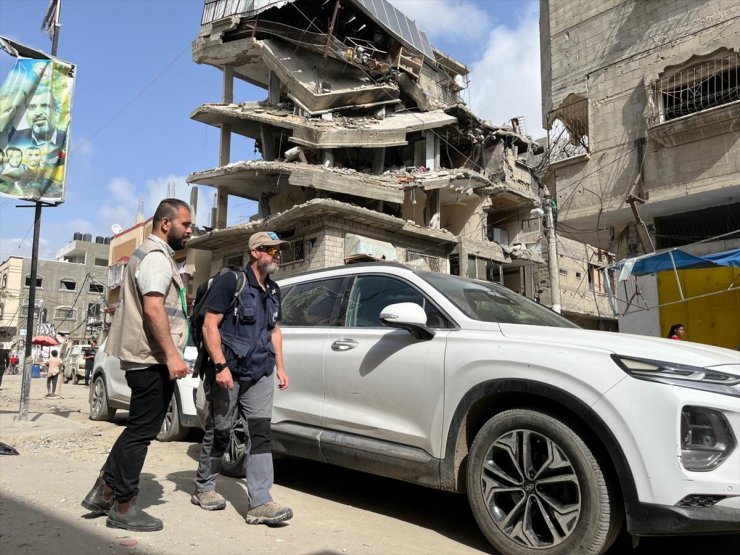 UK charity surveys unexploded Israeli bombs to ensure Gaza safety