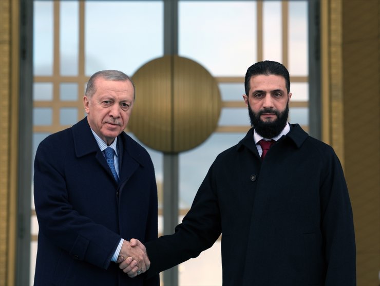 UPDATE - Turkish President Erdogan, Syrian interim President Sharaa begin talks in Ankara