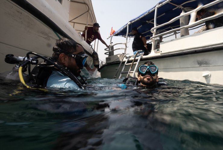 Para-athlete diver Faisal Jawad steals the show on day 2 of Musandam International Diving Festival