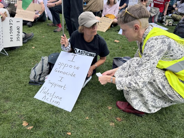 UPDATE - London rally urges government to drop ban on Palestine Action as more than 150 arrested